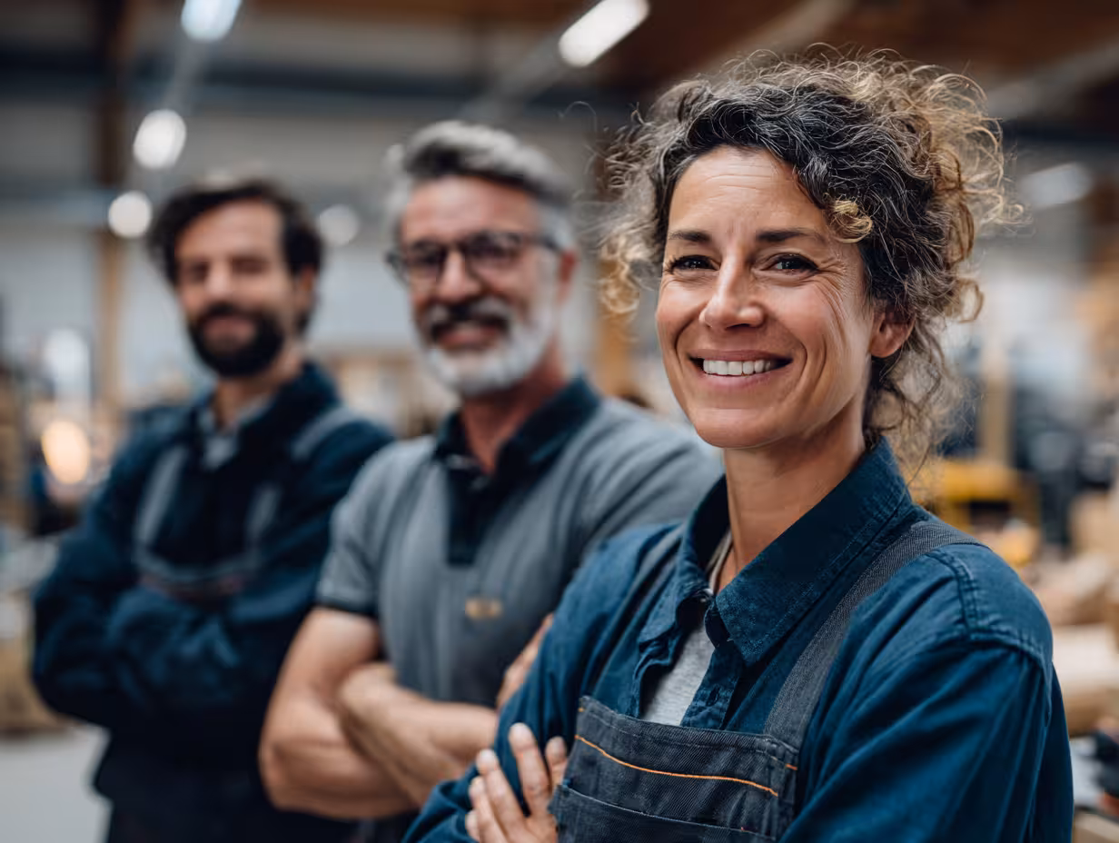 Opero customers on the shop floor